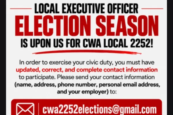 Election Announcement