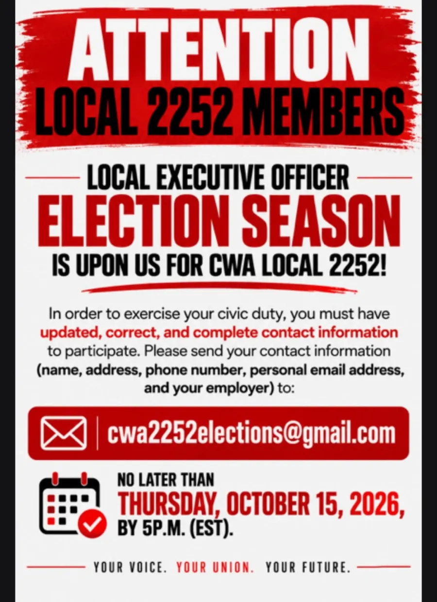 Election Announcement
