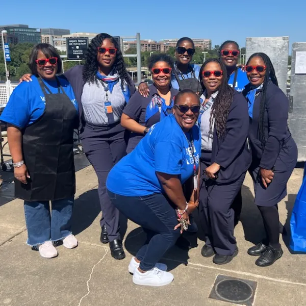 Local 2252 showing solidarity